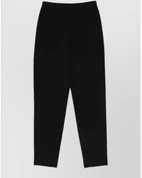 Emporio Armani - Lounge Trousers Ankle Length Relaxed Fit - Lyst