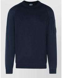 C.P. Company - Cotton Crew Neck Sweater Long Sleeve - Lyst
