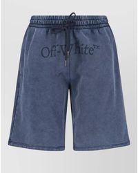 Off-White c/o Virgil Abloh - Straight Shorts Back Pocket And Side Detail - Lyst