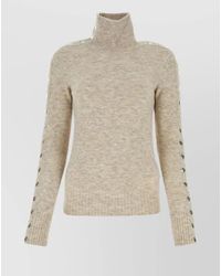 Isabel Marant - Ribbed Crewneck Knitted Top - Lyst