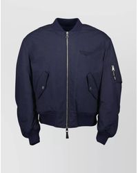 Givenchy - Cotton Blend Bomber Jacket - Lyst