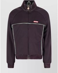 CASABLANCA - High Collar Sweatshirt Contrast Piping - Lyst