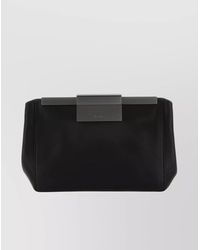 Max Mara - Rectangular Shape Leather Belt Bag - Lyst
