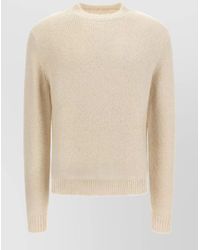 Jil Sander - Alpaca Wool Oversized Crewneck Jumper - Lyst