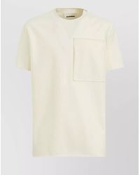 Jil Sander - Wool Regular-Fit T-Shirt - Lyst