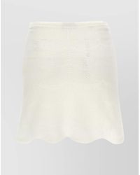 Tom Ford - Crochet Mini Skirt - Lyst