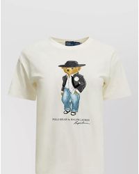 Polo Ralph Lauren - Cotton Holiday Polo Bear Crew-Neck T-Shirt - Lyst