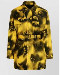 Prada - Re-Nylon Belted Waist Parka - Lyst