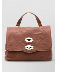 Zanellato - Lamb Leather Top Handle Shoulder Bag - Lyst
