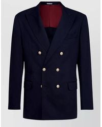 Brunello Cucinelli - Deconstructed Blazer - Lyst