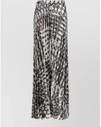 Gianluca Capannolo - Antonia Pants Elastic Waist Pleated Midi - Lyst