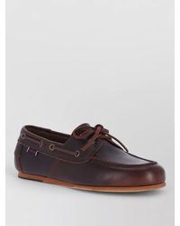 Sebago - Loafers Round Toe Stitch Detailing Eyelets - Lyst