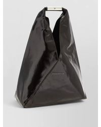 MM6 by Maison Margiela - Japanese Tote Bag Structured Metallic Handle Stitch - Lyst