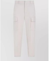 Etro - Cotton Cargo Trousers - Lyst