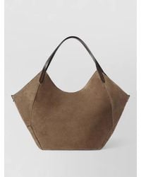 Brunello Cucinelli - Tote Bag Dual Handle Silk Nylon - Lyst