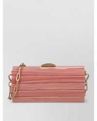 Cult Gaia - Rolie Polie Chain Strap Mini Clutch Bag - Lyst
