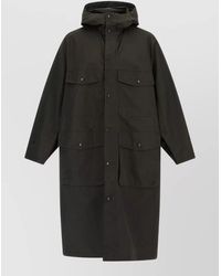 Lemaire - Utility Raincoat Trench Coat - Lyst