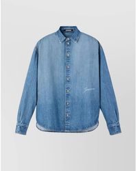 Jacquemus - De-Nimes Simon Denim Shirt - Lyst