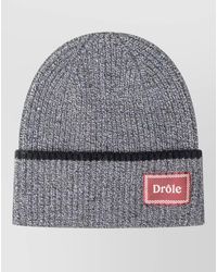 Drole de Monsieur - Merino Wool Beanie - Lyst
