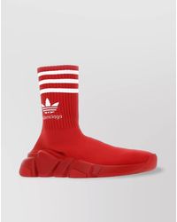 Balenciaga - Ribbed Knitted Sock Sneakers - Lyst