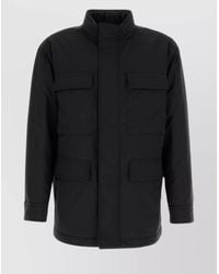Ferragamo - Wool Padded Jacket - Lyst