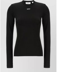 Off-White c/o Virgil Abloh - Second Skin Knitted Top - Lyst