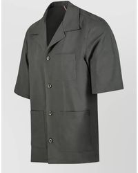 Santaniello - Wool Shirt Jacket - Lyst