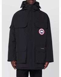 Canada Goose - Long Parka With Hood And Pockets - Lyst