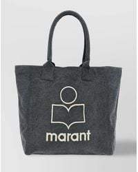 Isabel Marant - Yenky Small Cotton Tote Bag - Lyst