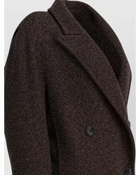 Max Mara - Long Double-Breasted Wool Cashmere Coat - Lyst