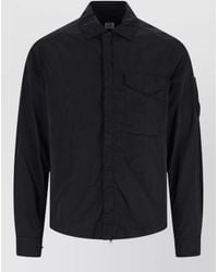 C.P. Company - Logo Shirt Jacket - Lyst