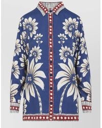 FARM Rio - Luna Pajama Shirt - Lyst