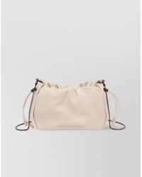 Brunello Cucinelli - Monili Mini Leather Shoulder Bag - Lyst