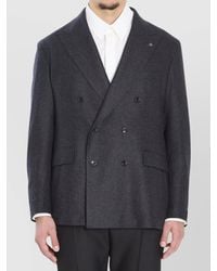 Tagliatore - Double-Breasted Jacket - Lyst