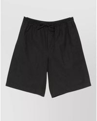 DUNST - Cotton Blend Pajama Shorts Straight Leg - Lyst