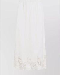 Alberta Ferretti - Midi Pencil Skirt - Lyst