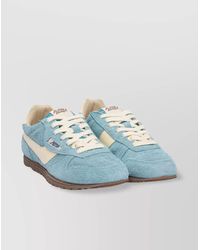 Autry - Low-Top Suede Sneakers Slip-On Rubber Sole - Lyst