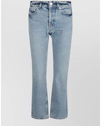 ARMARIUM - Slim Fit Low Rise Straight Leg Jeans - Lyst