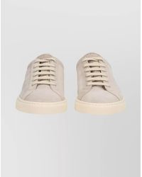 Common Projects - Leather Low-Top Sneakers - Lyst