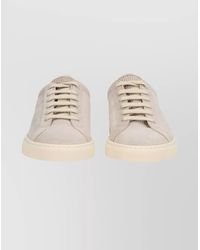 Common Projects - Leather Low-Top Sneakers - Lyst