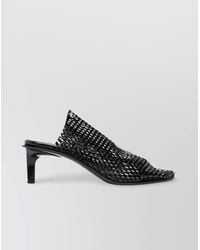 KENZO - Leather Square-Toe Mules - Lyst