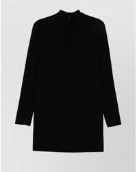 Max Mara - Crepe Mini Dress - Lyst