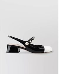 Miu Miu - 35Mm Slingback Ballerina Pumps - Lyst