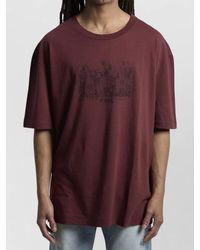 Maison Margiela - Ultra Oversized Cotton Jersey T Shirt - Lyst