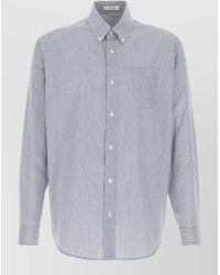 The Row - Pompeo Poplin Shirt Long Sleeves Collar - Lyst