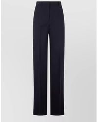 Max Mara - High Waist Tailored Wide Leg Trousers - Lyst