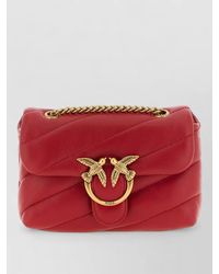 Pinko - Love Bag Puff Baby Love Puff Lamb Leather Quilted Shoulder Bag - Lyst