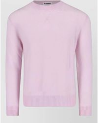 Jil Sander - Virgin Wool Crewneck Jumper - Lyst