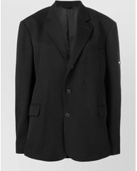 Balenciaga - Washed Single-Breasted Viscose Blazer - Lyst