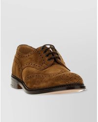 Tricker's - Lace-Up Shoes Featuring Brogue Detailing - Lyst